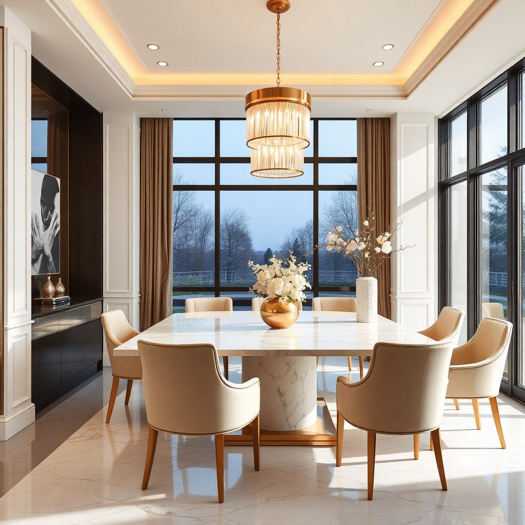 Park Avenue dining room