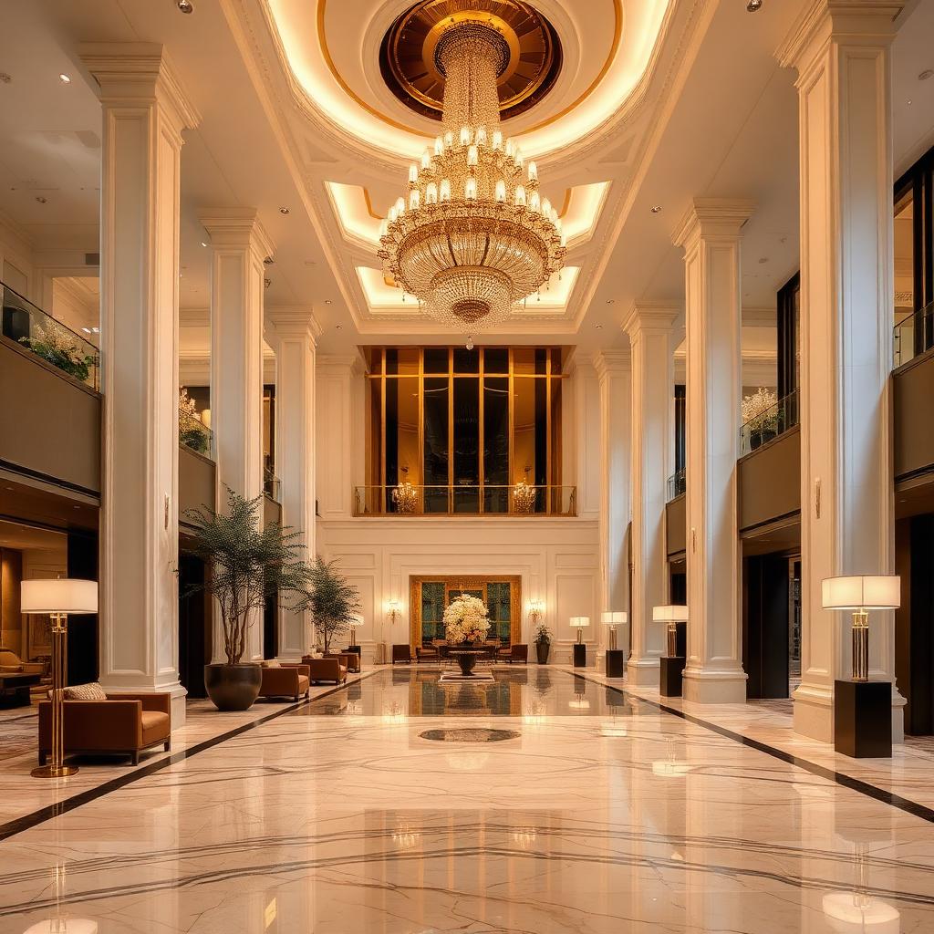 Belmont hotel lobby